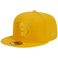 thumbnail image 1 of Men's New Era Gold Cincinnati Bengals Color Pack 59FIFTY Fitted Hat, 1 of 6