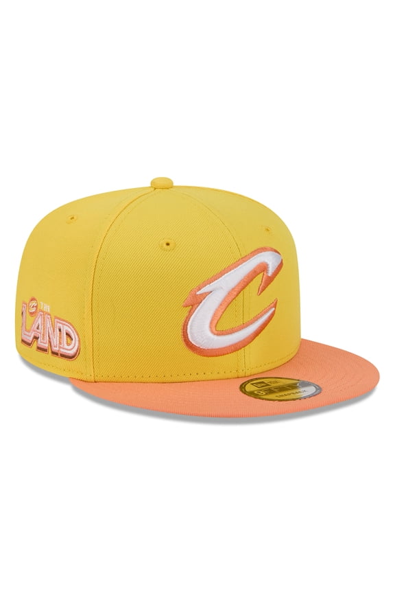 Men's New Era Gold Cleveland Cavaliers 2025/26 City Edition Alternate 9FIFTY Snapback Hat