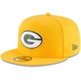 thumbnail image 1 of Men's New Era Gold Green Bay Packers 59FIFTY Fitted Hat, 1 of 6