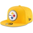 thumbnail image 1 of Men's New Era Gold Pittsburgh Steelers Omaha 59FIFTY Fitted Hat, 1 of 4