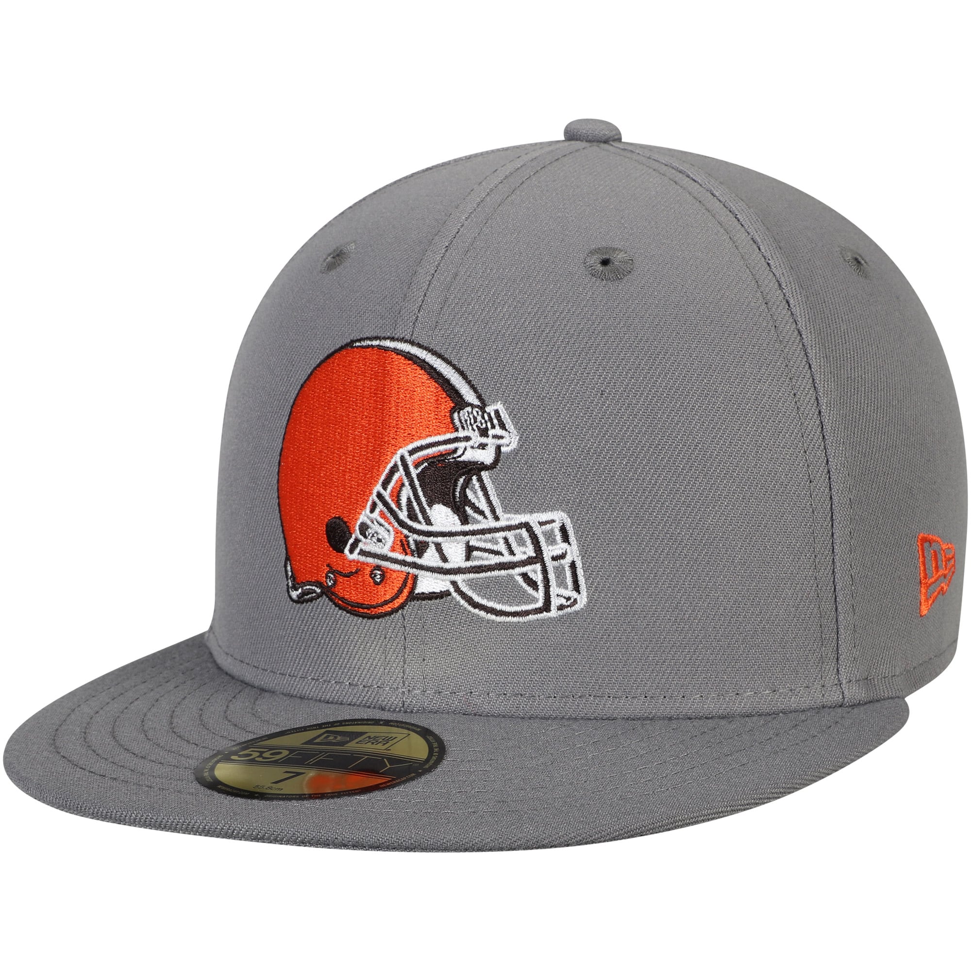Men's New Era Graphite Cleveland Browns Storm 59FIFTY Fitted Hat - image 1 of 4