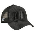 thumbnail image 1 of Men's New Era Graphite Dallas Cowboys Midnight Ink Tonal A-Frame 9FORTY Adjustable Hat, 1 of 5