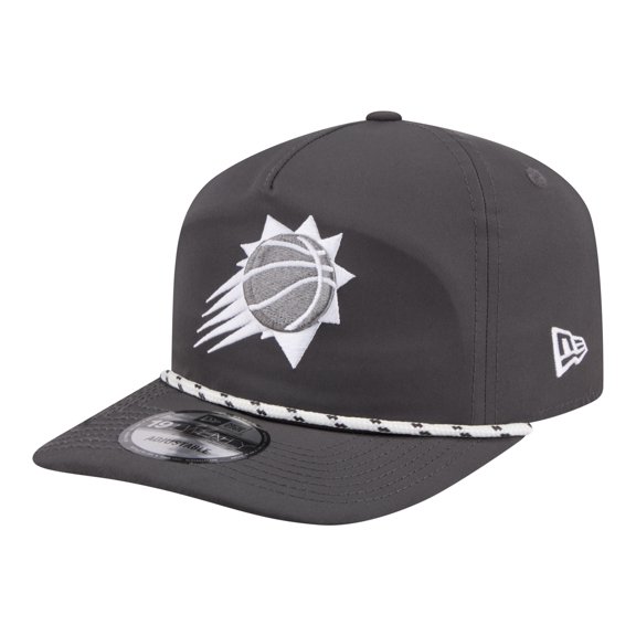 Men's New Era Graphite Phoenix Suns Tonal Rope 19TWENTY Adjustable Hat