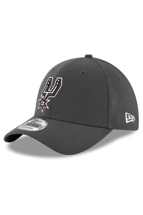 Men's New Era Graphite San Antonio Spurs 39THIRTY Flex Hat