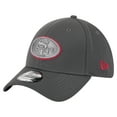 thumbnail image 1 of Men's New Era Graphite San Francisco 49ers  Main 39THIRTY Flex Hat, 1 of 5