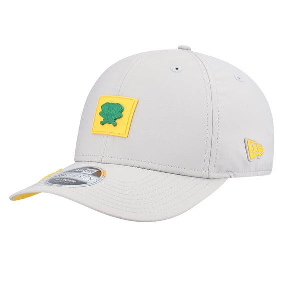 Men's New Era Gray Athletics 2026 Clubhouse Alternate 39THIRTY Flex Hat