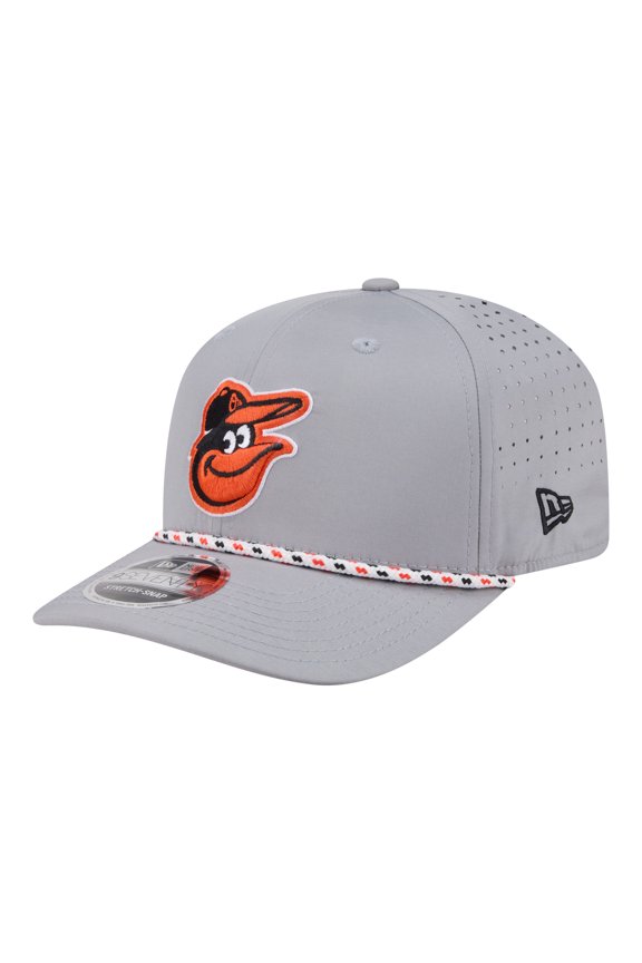 Men's New Era Gray Baltimore Orioles Sport Rope 9SEVENTY Adjustable Hat