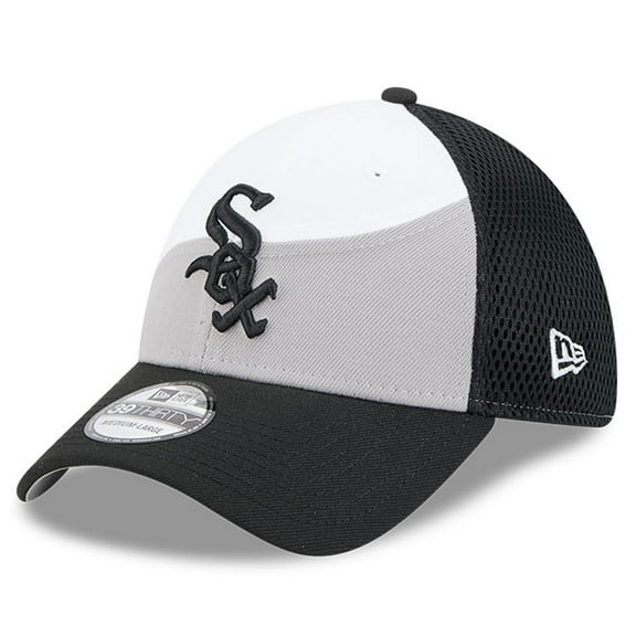 Men's New Era  Gray/Black Chicago White Sox 2025 Spring Training 39THIRTY Flex Hat