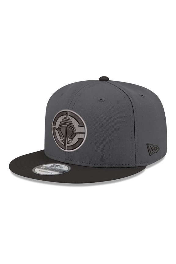Men's New Era Gray/Black LA Clippers Logo 2-Tone 9FIFTY Snapback Hat