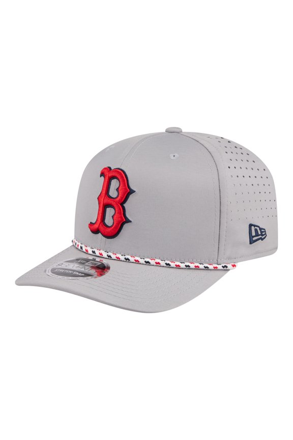 Men's New Era Gray Boston Red Sox Sport Rope 9SEVENTY Adjustable Hat