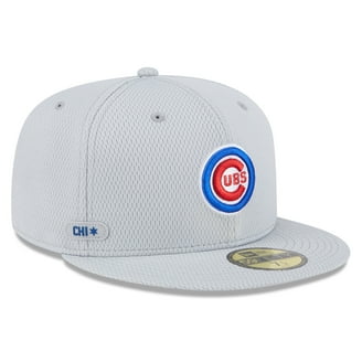 Men's Nike Gray Chicago Cubs True Performance Fitted Hat