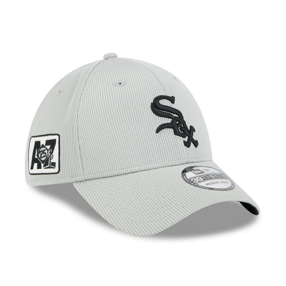 Men's New Era  Gray Chicago White Sox 2025 Spring Training 39THIRTY Flex Hat