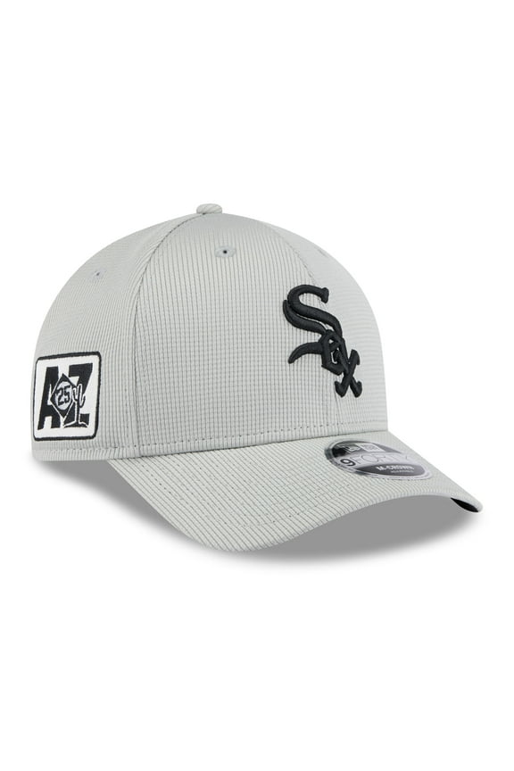 Men's New Era Gray Chicago White Sox 2025 Spring Training 9FORTY Adjustable Hat