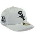 thumbnail image 1 of Men's New Era  Gray Chicago White Sox 2025 Spring Training Low Profile 59FIFTY Fitted Hat, 1 of 6