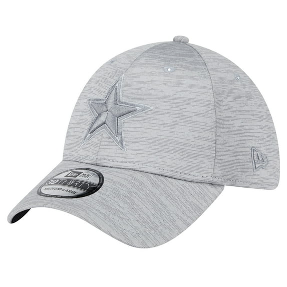 Men's New Era Gray Dallas Cowboys Active Tech 39THIRTY Flex Hat