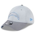 thumbnail image 1 of Men's New Era Gray Los Angeles Chargers 2024 NFL Training Camp 39THIRTY Flex Hat, 1 of 5