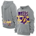 thumbnail image 1 of Men's New Era  Heather Gray Los Angeles Lakers Injection Sport Classics Fleece Hoodie, 1 of 5
