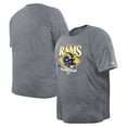 thumbnail image 1 of Men's New Era  Gray Los Angeles Rams Big & Tall Helmet T-Shirt, 1 of 3
