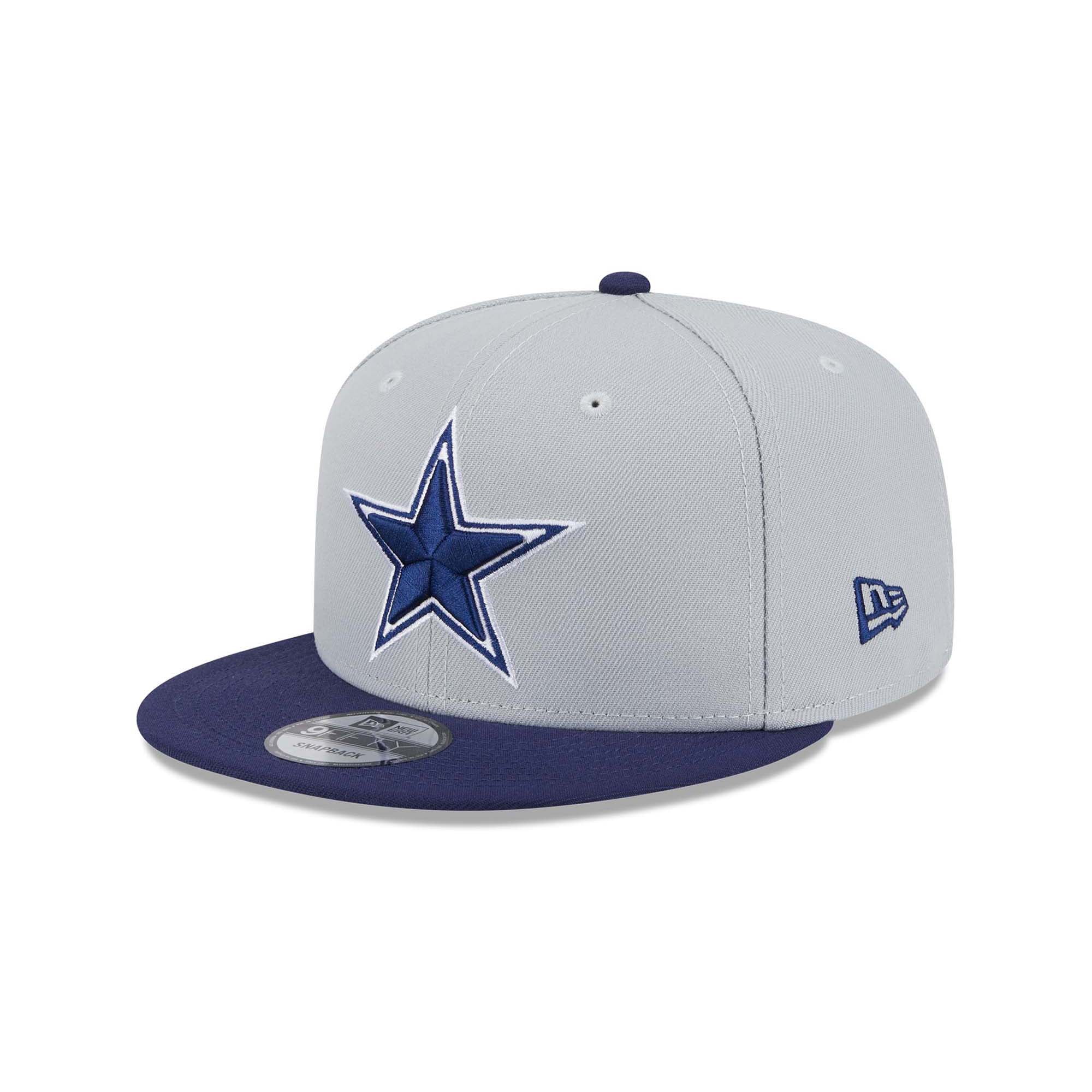Men's New Era Gray/Navy Dallas Cowboys Color Pack Two-Tone 9FIFTY ...