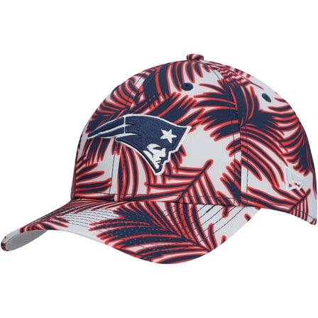 Men's New Era Gray New England Patriots Palms 39THIRTY Flex Hat
