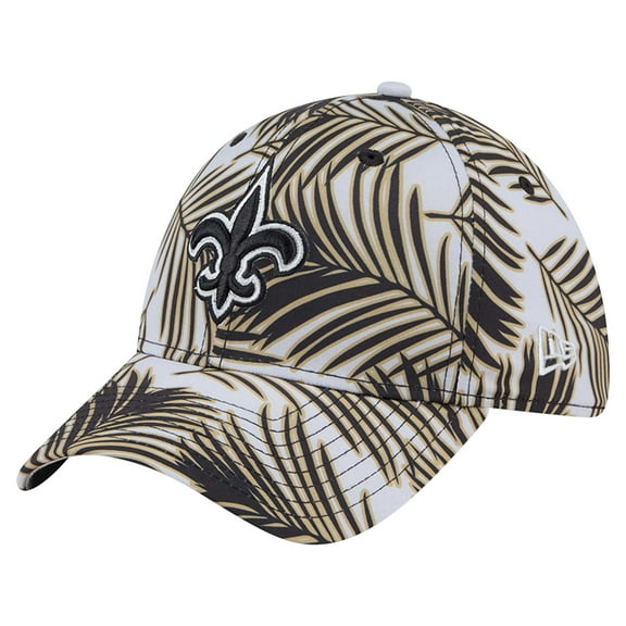 Men's New Era Gray New Orleans Saints Palms 39THIRTY Flex Hat
