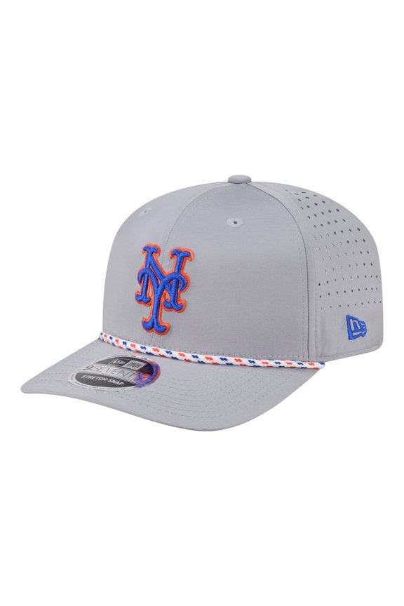 Men's New Era Gray New York Mets Sport Rope 9SEVENTY Adjustable Hat