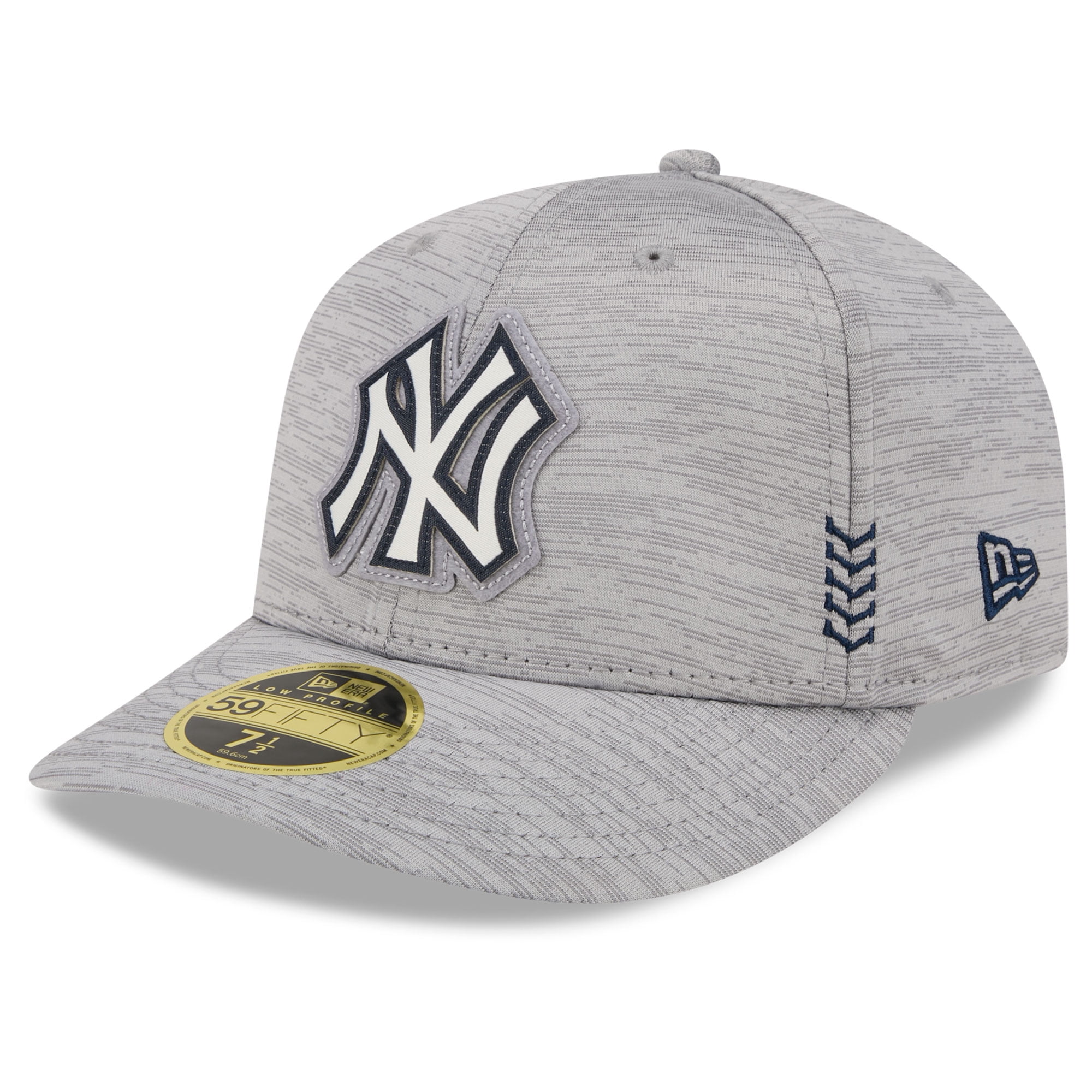 Men's New Era Gray New York Yankees 2024 Clubhouse Low Profile 59FIFTY
