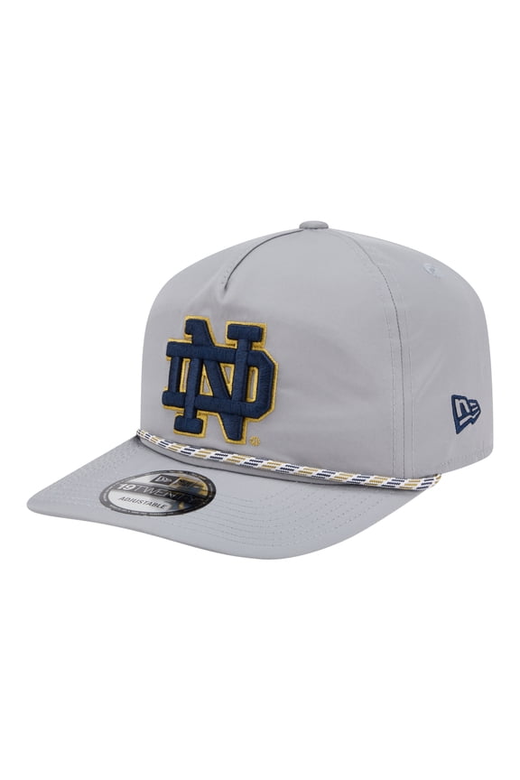 Men's New Era Gray Notre Dame Fighting Irish 19TWENTY Adjustable Hat