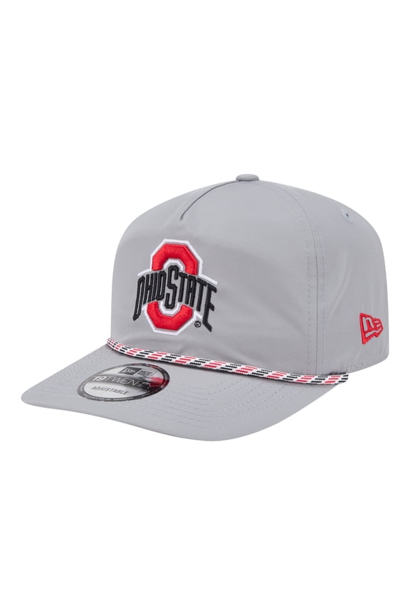 Men's New Era Gray Ohio State Buckeyes 19TWENTY Adjustable Hat