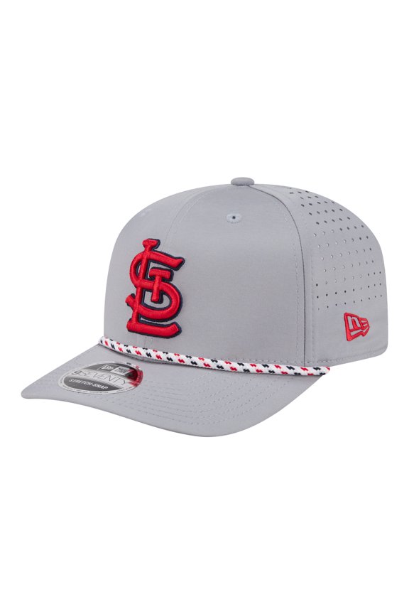 Men's New Era Gray St. Louis Cardinals Sport Rope 9SEVENTY Adjustable Hat