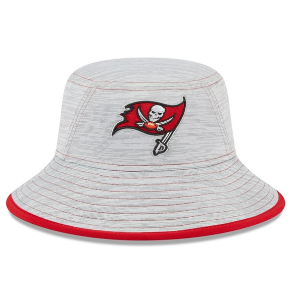 Men's New Era Gray Tampa Bay Buccaneers Game Bucket Hat