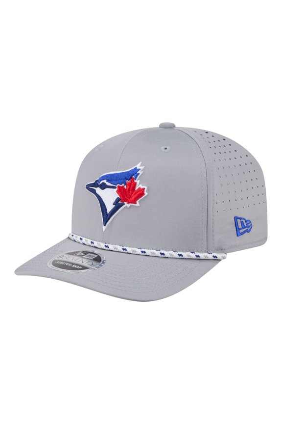 Men's New Era Gray Toronto Blue Jays Sport Rope 9SEVENTY Adjustable Hat