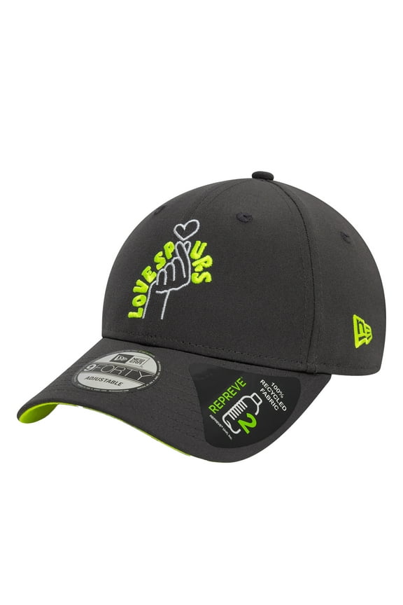 Men's-New Era Gray Tottenham Hotspur Korea 9FORTY Adjustable Hat