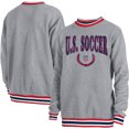 thumbnail image 1 of Men's New Era Gray USMNT Throwback Sweatshirt, 1 of 3