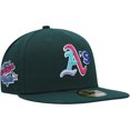 thumbnail image 1 of Men's New Era Green Athletics 1989 World Series Polar Lights 59FIFTY Fitted Hat, 1 of 6