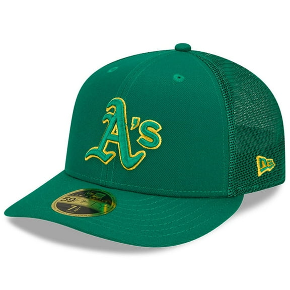 Men's New Era Green Athletics 2023 Batting Practice 59FIFTY Fitted Hat