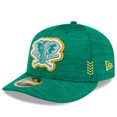 thumbnail image 1 of Men's New Era Green Athletics 2024 Clubhouse Low Profile 59FIFTY Fitted Hat, 1 of 6
