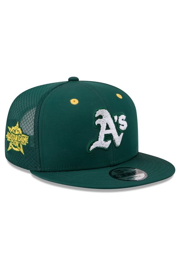 Men's New Era Green Athletics 2026 MLB All-Star Game Workout 9FIFTY Snapback Hat