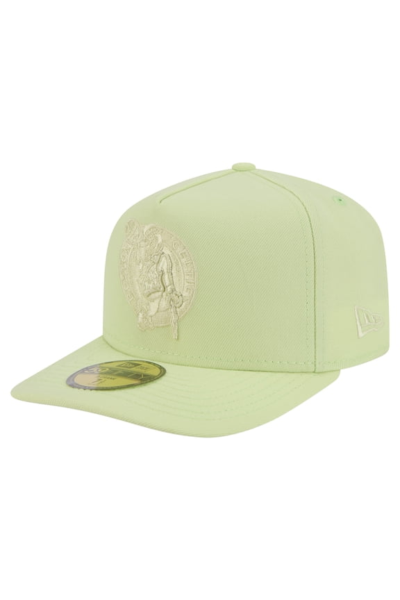 Men's New Era  Green Boston Celtics Colorpack A-Frame Pinch Front 59FIFTY Fitted Hat
