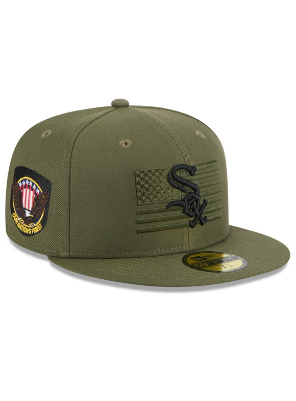 Men's New Era  Green Chicago White Sox 2023 Armed Forces Day On-Field 59FIFTY Fitted Hat
