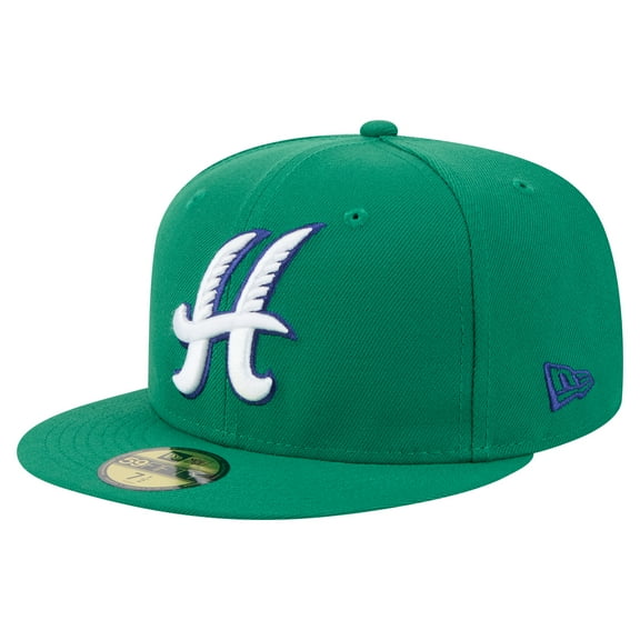 Men's-New Era  Green Hartford Yard Goats Authentic Collection 59FIFTY Fitted Hat