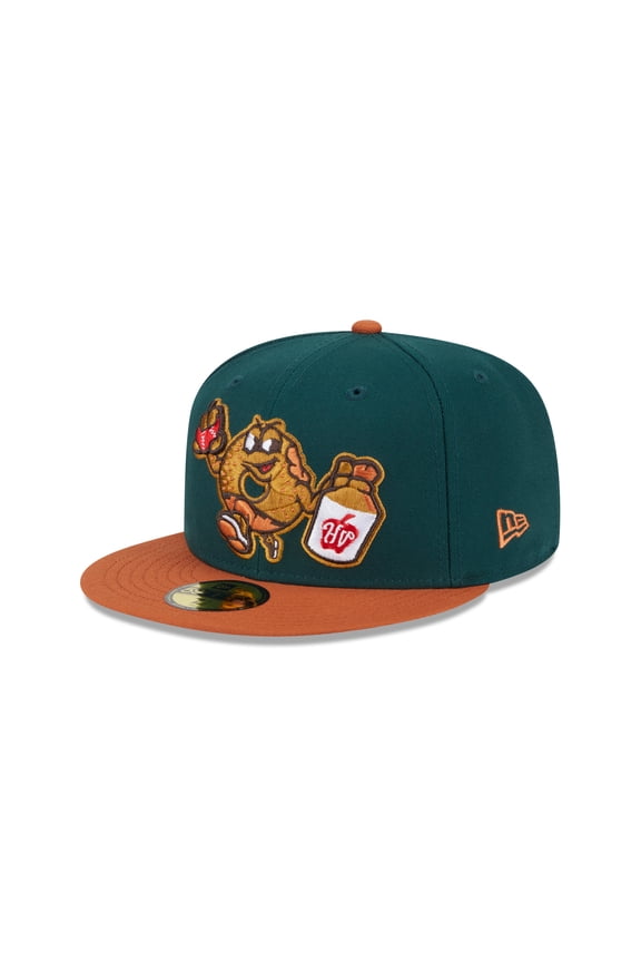 Men's-New Era Green Hudson Valley Renegades Theme Nights 59FIFTY Fitted Hat