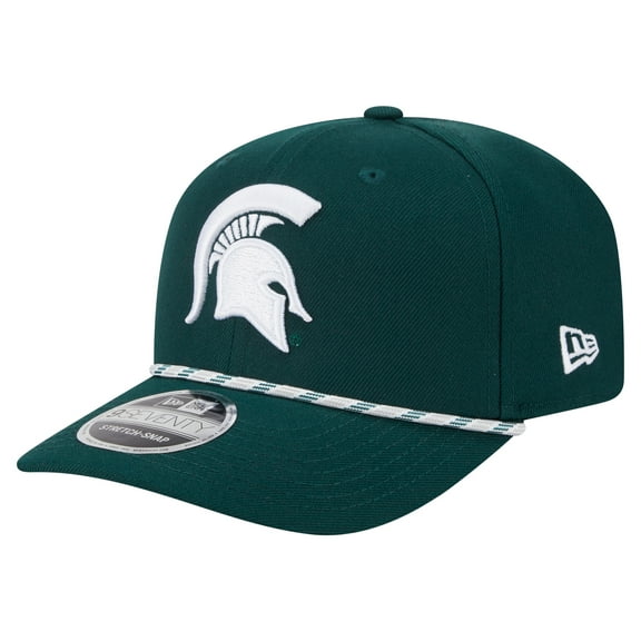 Men's New Era Green Michigan State Spartans Gameday Multi-Rope 9SEVENTY Stretch-Snap Hat