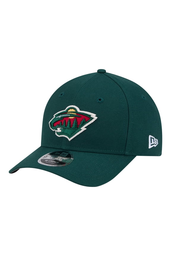 Men's New Era Green Minnesota Wild 9FORTY M-Crown Adjustable Hat