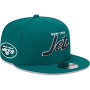 Mens New Era Green New York Jets Main Script 9FIFTY Snapback Hat