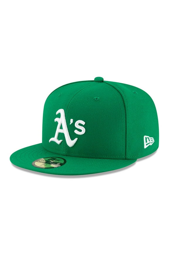 Men's New Era Green Athletics Alt Authentic Collection On-Field 59FIFTY Fitted Hat