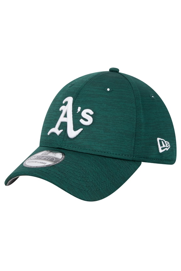 Men's New Era Green Oakland Athletics Tech 39THIRTY Flex Hat