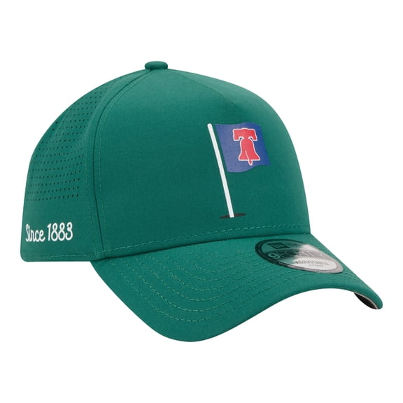 Men's New Era  Green Philadelphia Phillies Pin Seeker 9FORTY A-Frame Adjustable Hat
