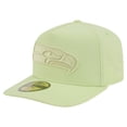 thumbnail image 1 of Men's New Era Green Seattle Seahawks Color Pack A-Frame 59FIFTY Fitted Hat, 1 of 6