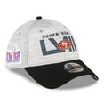 thumbnail image 1 of Men's New Era Heather Gray San Francisco 49ers Super Bowl LVIII 39THIRTY Flex Hat, 1 of 6